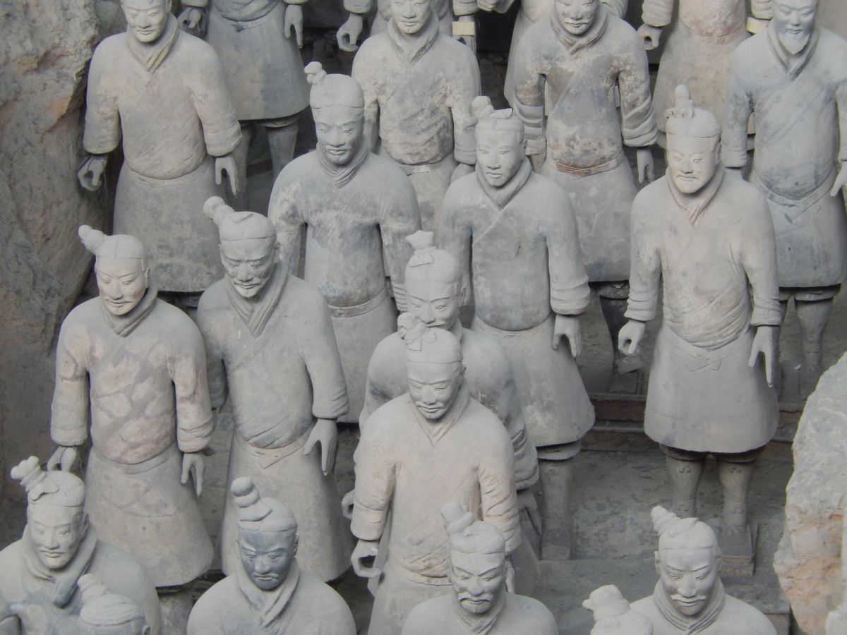 Terracotta Army warriors in Xi'an, a popular timed-entry attraction