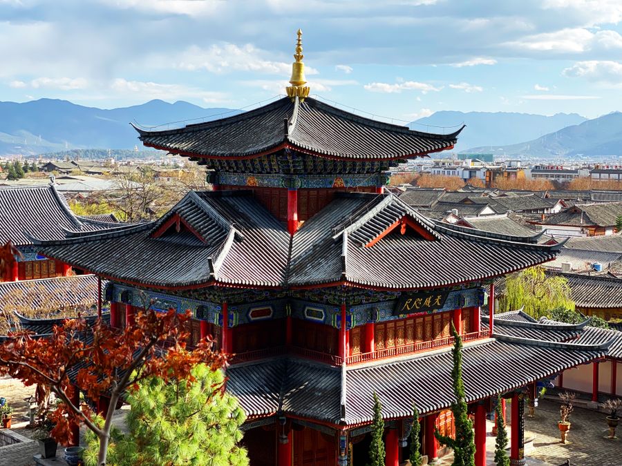 Mu Palace, the restored residence of Lijiang's Naxi chieftains