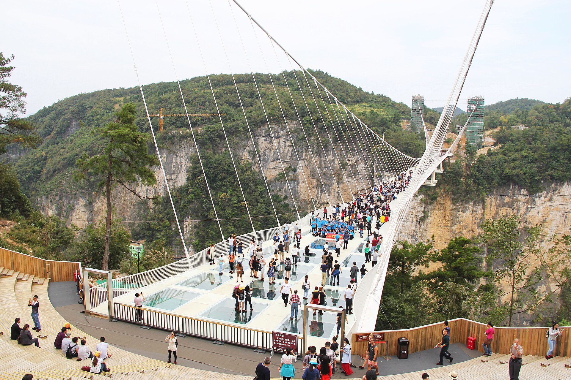 Zhangjiajie Grand Canyon Glass Bridge