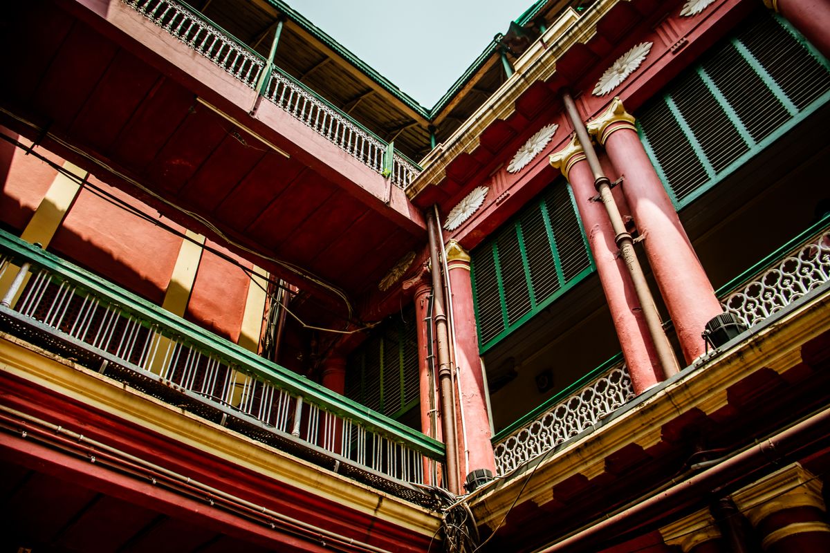 Colourful colonial-era architecture on Gulangyu Island